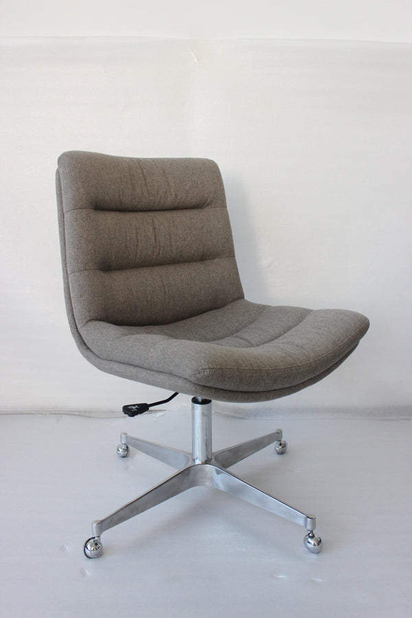 Office chair 880073 Grey fabric office chair By coaster - sofafair.com