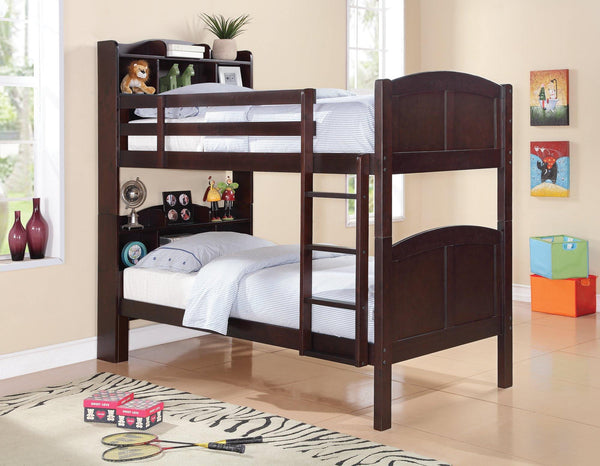 460442 Transitional Parker bunk bed By coaster - sofafair.com