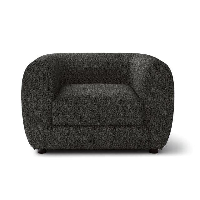 Verdal FM61001BK-CH Black Contemporary Chair By Furniture Of America - sofafair.com