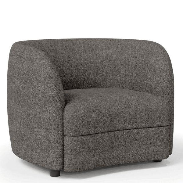 Versoix FM61003GY-CH Charcoal Gray Contemporary Chair By Furniture Of America - sofafair.com