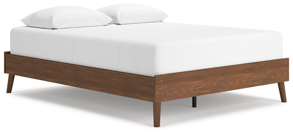 Fordmont Queen Platform Bed EB4879-113 Brown/Beige Casual Master Beds