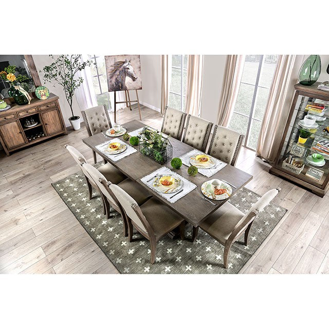 Furniture Of America Patience Dining Table CM3577T Rustic Natural Tone/Beige Rustic - sofafair.com