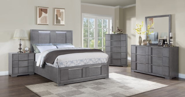 Furniture Of America Regulus Chest CM7475GY-C Gray Contemporary - sofafair.com