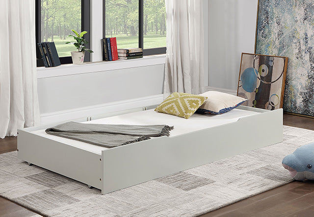 Furniture Of America Lycoris Trundle/Drawer CM7477WH-TR White Transitional - sofafair.com