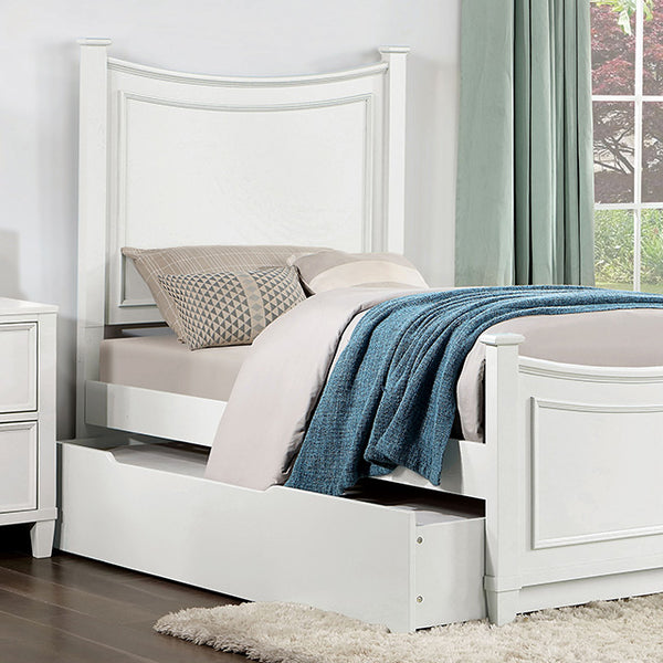 Furniture Of America Lycoris Bed CM7477WH-CONF White Transitional - sofafair.com