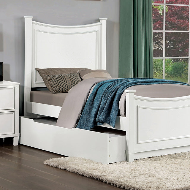 Furniture Of America Lycoris Bed CM7477WH-CONF White Transitional - sofafair.com