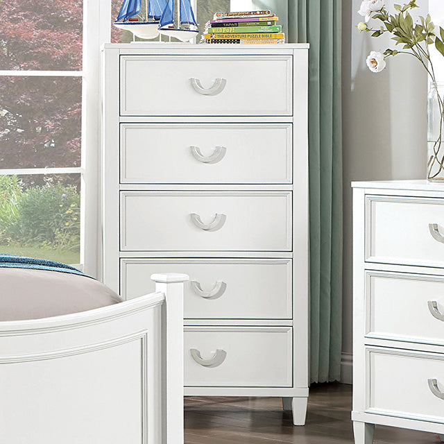 Furniture Of America Lycoris Chest CM7477WH-C White Transitional - sofafair.com