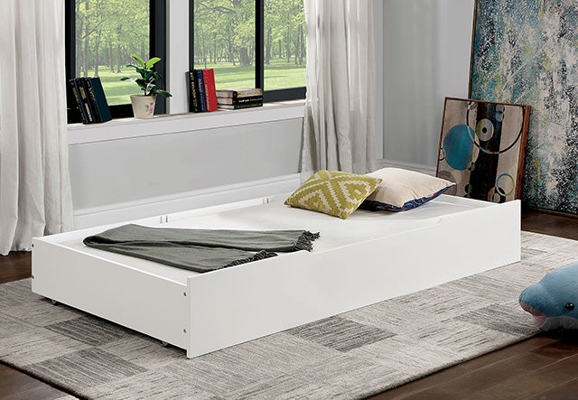 Furniture Of America Lycoris Trundle/Drawer CM7477WH-TR White Transitional - sofafair.com