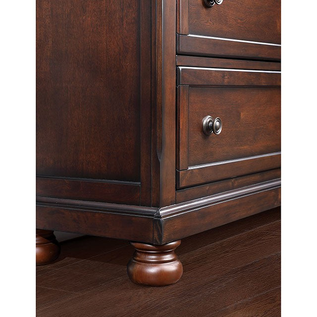 Furniture Of America Wells Chest CM7548CH-C Dark Cherry Transitional - sofafair.com