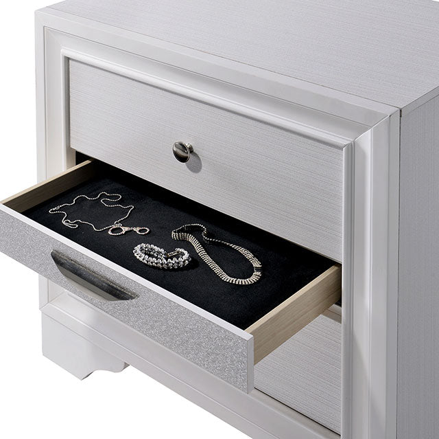 Furniture Of America Chrissy Dresser CM7552D White Contemporary - sofafair.com