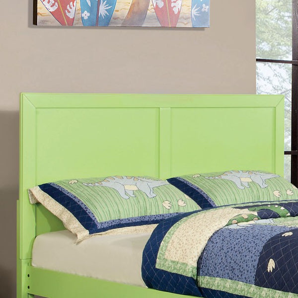 Furniture Of America Prismo Queen/Full Headboard CM7941GR-HB-FQ Green Cottage - sofafair.com