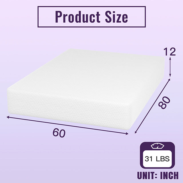 Furniture Of America Nasturtium Mattress DM812-CONF White Contemporary - sofafair.com