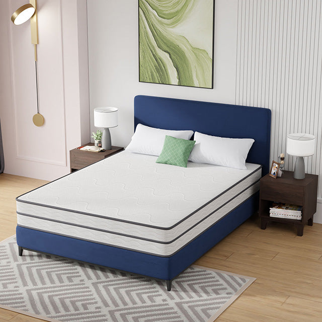 Furniture Of America Catmint Mattress DM910-CONF White/Gray Contemporary - sofafair.com