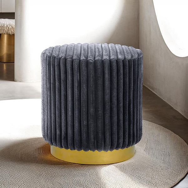 Furniture Of America Yolanda Stool FM-AC8001DG Dark Gray Contemporary - sofafair.com