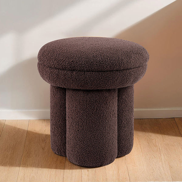 Furniture Of America Thisbe Stool FM-AC8003BR Brown Contemporary - sofafair.com