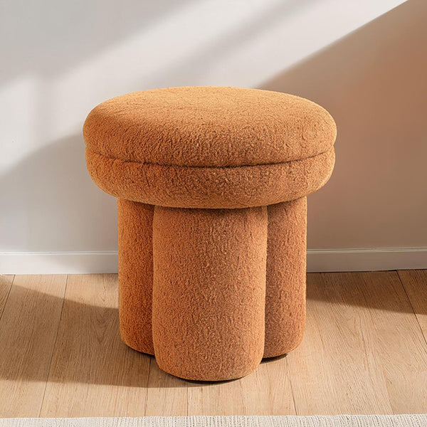 Furniture Of America Thisbe Stool FM-AC8003LB Saddle Brown Contemporary - sofafair.com