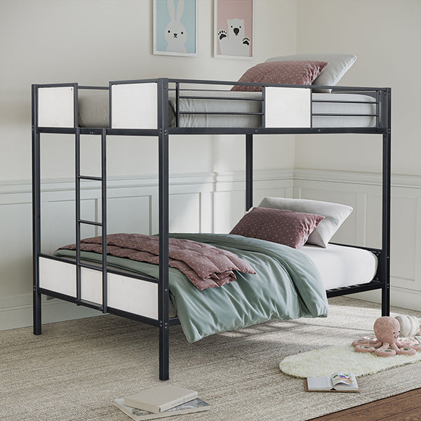 Furniture Of America Molton Full/Full Metal Bunkbed FM-BK902BK-FF Black Contemporary - sofafair.com