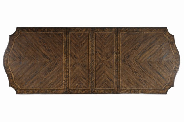 Furniture Of America Promenade Dining Table FM31002DB-T-TABLE Dark Brown Traditional - sofafair.com