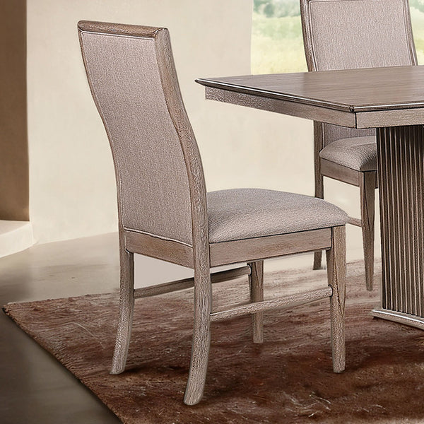 Furniture Of America Ellesmere Side Chair (2/CTN) FM3230NT-SC-2PK Natural Ash Modern Contemporary - sofafair.com