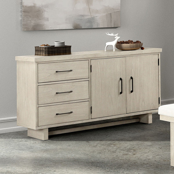 Furniture Of America Hagerman Sideboard FM3410NT-SV Natural Modern Farmhouse - sofafair.com