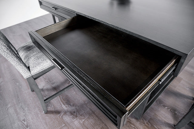 Furniture Of America Potton Counter Ht. Table FM3425GY-PT Gray Transitional - sofafair.com