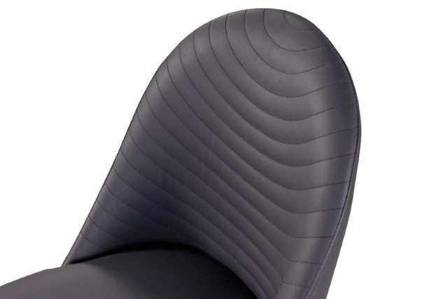 Furniture Of America Lenvik Side Chair (2/CTN) FM3700BK-SC-2PK Black/White Contemporary - sofafair.com