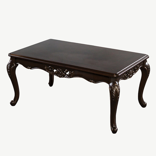 Furniture Of America Albacete Coffee Table FM45006BR-C Dark Walnut Traditional - sofafair.com