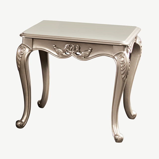 Furniture Of America Albacete End Table FM45006CPN-E Champagne Traditional - sofafair.com