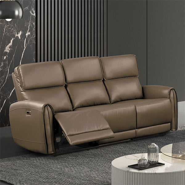 Furniture Of America Schlieren Power Sofa FM6012LB-SF-PM Light Brown Contemporary - sofafair.com