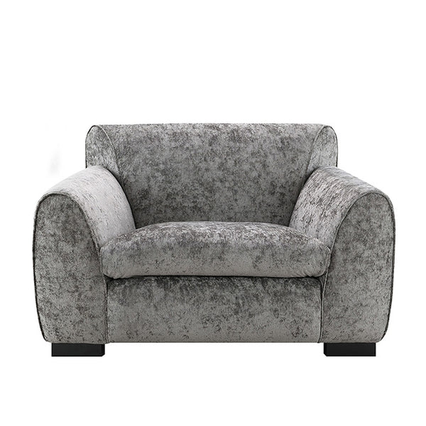 Furniture Of America Severo Chair FM61005GY-CH Light Gray Contemporary - sofafair.com