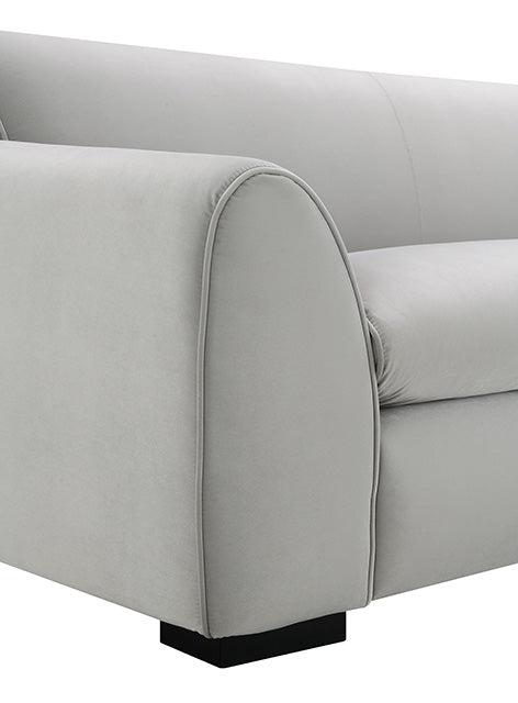 Furniture Of America Severo Sofa FM61005LG-SF Light Gray Contemporary - sofafair.com