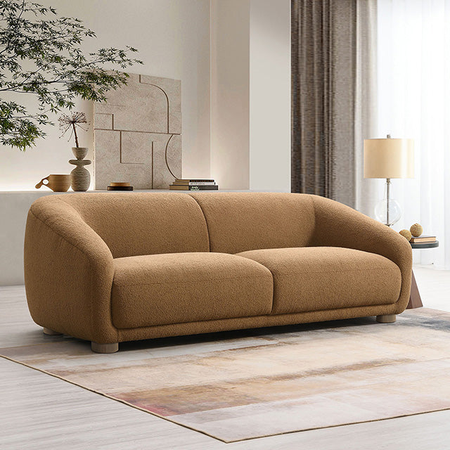 Furniture Of America Kolvere Sofa FM61006BR-SF Brown Contemporary - sofafair.com