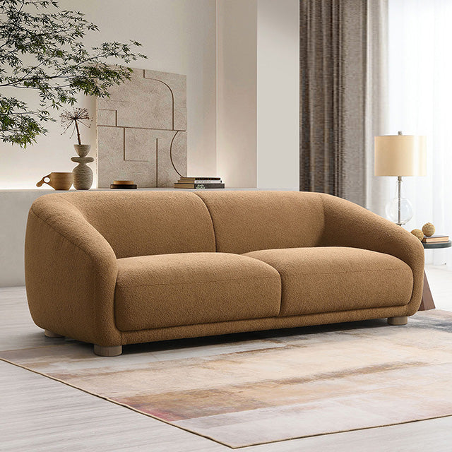 Furniture Of America Kolvere Sofa FM61006BR-SF Brown Contemporary - sofafair.com