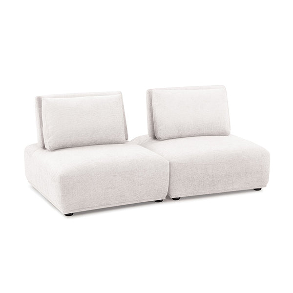 Furniture Of America Stavanger 2-Seater FM63001WH-B White Contemporary - sofafair.com