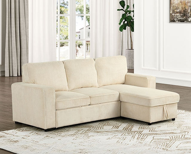 Furniture Of America Yves Sectional FM6964BG  - sofafair.com