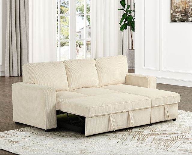 Furniture Of America Yves Sectional FM6964BG  - sofafair.com