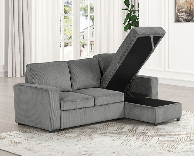 Furniture Of America Yves Sectional FM6964DG  - sofafair.com