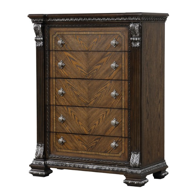 Furniture Of America Promenade Chest FM70002DB-C Espresso Traditional - sofafair.com