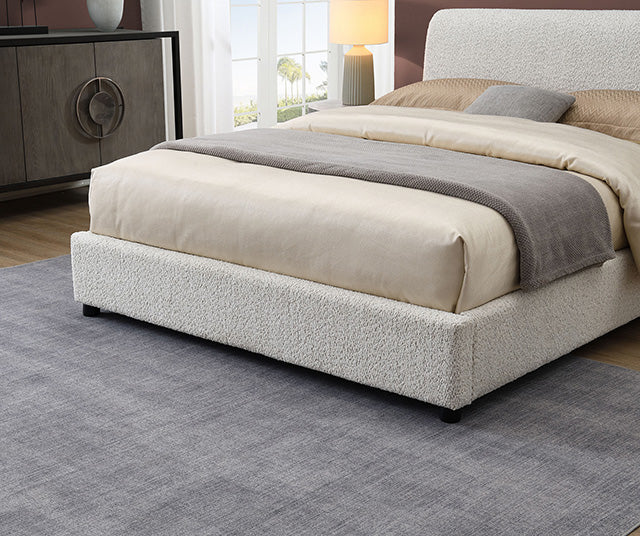 Furniture Of America Vertham Bed FM71001WH White Contemporary - sofafair.com