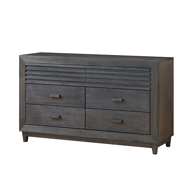 Furniture Of America Griffin Dresser FM7108DB-D Charcoal Brown Transitional - sofafair.com