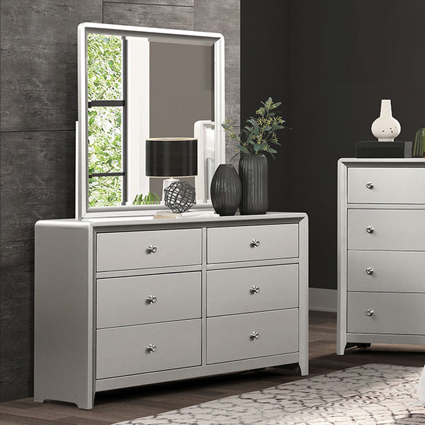 Furniture Of America Bryne Dresser FM7170CPN-D Champagne Contemporary - sofafair.com