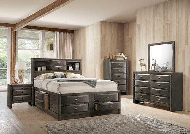 Furniture Of America Zosimo Dresser FM7210GY-D Gray Transitional - sofafair.com