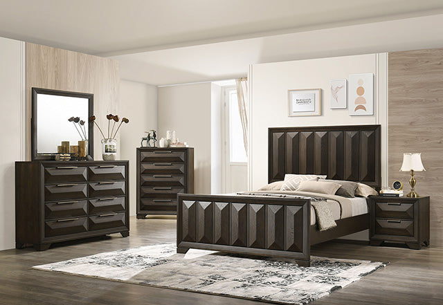 Furniture Of America Hexham Dresser FM7232BR-D Espresso Transitional - sofafair.com