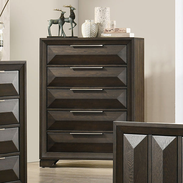 Furniture Of America Hexham Chest FM7232BR-C Espresso Transitional - sofafair.com