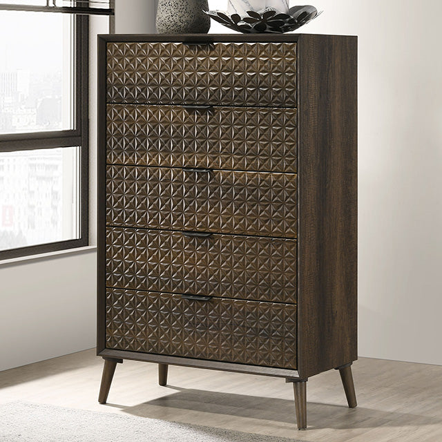 Furniture Of America Chalfont Chest FM7272DB-C Dark Brown Contemporary - sofafair.com