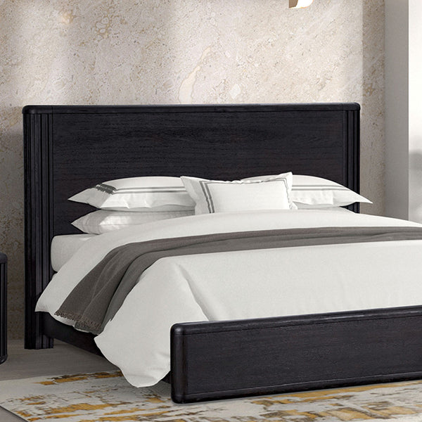 Furniture Of America Hildesheim Bed FM73000BK-P-CONF Black Modern Contemporary - sofafair.com