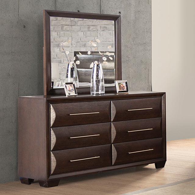 Furniture Of America Chemnitz Dresser FM7399ES-D Espresso Transitional - sofafair.com