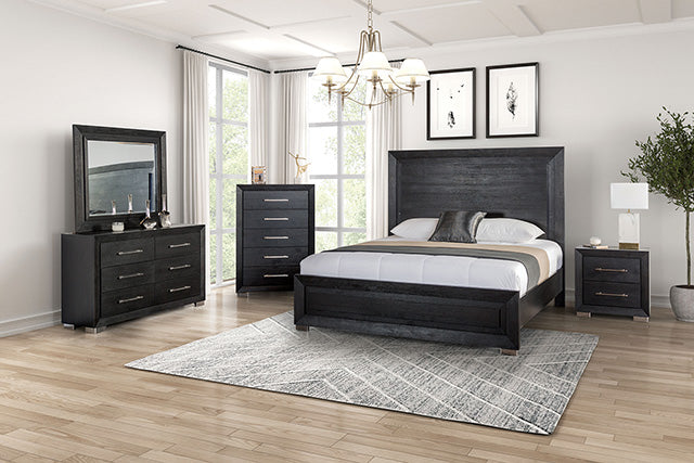 Furniture Of America Ashbourne Chest FM7415BK-C Black Contemporary - sofafair.com