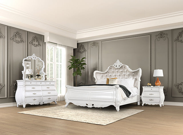 Furniture Of America Valentini Chest FM7419WH-C White Traditional - sofafair.com