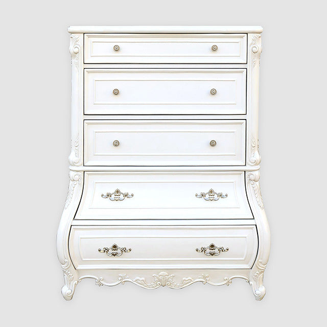 Furniture Of America Valentini Chest FM7419WH-C White Traditional - sofafair.com